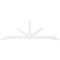 Ekena Millwork Vanguard Architectural Grade PVC Gable Bracket, 108"W x 36"H x 2"D x 4"F, 8/12 Pitch GBP108X36X0204VAN00 - alternate 2